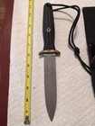 Boker Applegate-fairbairn Dagger Knife W Cordura Scabbard Made In Germany 440c