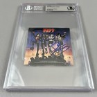 Paul Stanley Gene Simmons Kiss Destroyer Signed Slabbed Cd Insert Beckett Bas