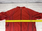 Novara Red Short Sleeve Full Zip Polyester Cycling Jersey Size Men s Large