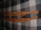 2 Macrame Plant Hanger  Vintage Style Beaded