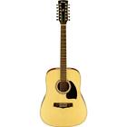 Ibanez Performance Pf1512 12-string Acoustic Guitar  Rosewood natural High Gloss