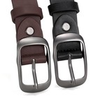 2 Pack Women s Leather Cowhide Belts Plus   Regular Size 22 -62  Various Colors 