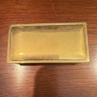Antique Austrian Brass 3-compartment Stamp Box Desk Organizer Patented Ges Gesch