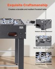 48 Inch Foosball Soccer Game Table Standard Size Indoor Table For Home Game Room
