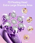 Weqoee 5-in-1 Electric Razors For Women 7d Magnetic Heads Full Body Shaver