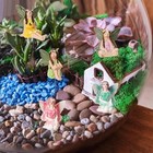 Jetec 10 Pcs Garden Miniatures Fairies Mini Figurine 7 08 Inches  Cute Color