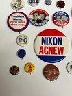 Lot Of 73 Different    Original Vintage Richard Nixon Pinback Political Buttons
