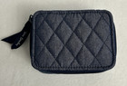 Vera Bradley Quilted Travel Pill Box In Blue