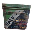 Set Of 2 Vintage Advertising Empty Tobacco Tins Sir Walter Raleigh   Buckingham