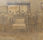 C1900s Concord Ma Fire Department Fd Photo Tuttle   s Livery Walden St Hose Reel
