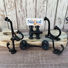 Vintage Style Cast Iron Wall Hooks  Door  Cabinet Latch - Farmhouse  Schoolhouse