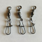 100 Fishing Barrel Swivel With Nice Snap Fishing Tackle Connector Size 6 -1 0 