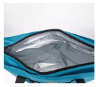 Lock   Lock Insulated Interior Soft Carrier Cooler Teal Blue 25-1 4  X 18  Nwot