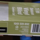 Cordless Room Darkening Vinyl Mini Blinds With 1 slats 