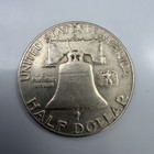 1961-d Franklin Half Silver Dollar 90  Silver Free Shipping 