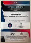 2025-26 Topps Chrome Uefa Ousmane Dembele Gold Refractor Auto  50  ca-od Psg