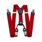 Adjustable Suspenders Straps Braces Thickening Heavy Duty Wide Trouser