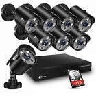 Xvim 1080p Security Camera System 24 7 Nvr Dvr Surveillance Recorder Cctv System