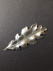32984       Matte Silver Oxidized Victorian Oak Leaf Jewelry Finding