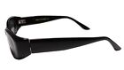 Dead Stock Genuine Vintage Old Fashioned Thick Frame Black Rectangle Sunglasses