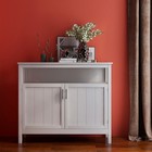 Kitchen Storage Sideboard And Buffet Server Cabinet-white