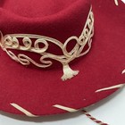 Cowboy Hat Vintage Childs Small  100  Wool  Made In Usa