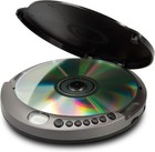 Gpx Pcb319b Portable Cd Player With Bluetooth  Includes Stereo Earbuds  Black 