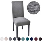 4 6 Pieces Restaurant Chair Covers Elastic Corn Kernel Decorative Protectors
