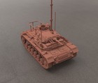 3d Printing Model 1 72 German Panzer Iii E-type Command Vehicle Model Unpainted