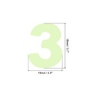 Glow In The Dark Number Decals Decor Green Wall Stickers For Ceiling 1 Set