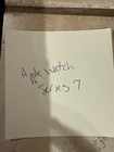 Apple Watch Series 7 40mm Black Case White Band