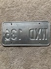 1996 Kentucky License Plate - Wxd 136 - Nice 