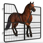 Large Heavy Duty Horse Stall Gate 52   42  Livestock Gate For Barn Farm Corral