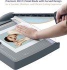 Guillotine Paper Cutter  Heavy Duty 30-sheet Capacity Trimmer For Cardstock
