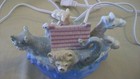 Noah s Ark Ceramic Night Light Multicolored Rhino  Lion And More