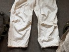 Original Us Army 1990s Winter White Camo Combat Field Trousers Pants-large Long