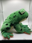 Ty Lilypad Spotted Frog Stuffed Animal Large Plush Toad Buddy Beanie Baby 2004