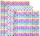 Wrapaholic Birthday Wrapping Paper Roll - Mini Roll - 3 Rolls - 17 Inch X 120   