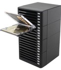 One Touch Cd Storage Rack Holds 20 Cds Push Button Release