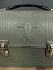 Vintage American Thermos Bottle Co  Metal Lunchbox W  Thermos Bottle And Cup