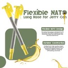 Ultimate Nato Long-nose Flexible Jerry Can Spout nozzle  Perfectly Designed F   