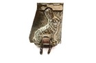 Vintage Eppelsheimer  8176 Rabbit Chocolate Butter Mold W  Top Hinge 4 75  Tall