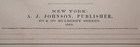 Antique 1869 Map Of Russia In Europe By A  J  Johnson