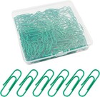 200 Pack Paper Clips 1 1 Inch 28mm  Small Paper Clips Assorted Colored Paperclip