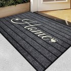 Home Entrance Door Mat Non Slip Absorbent Floor Rug Indoor Outdoor Welcome Mat
