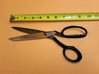 Vintage Wiss Inlaid Sewing Scissors Shears No  29 Heavy Duty Usa 9  Nice