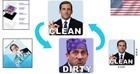 Michael Scott  prison Mike  4x4 Inch Dishwasher Magnet - Clean   Dirty Indicator