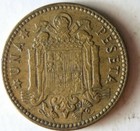 1947  53  Spain Peseta - Great Coin - Free Ship - Bargain Bin  25