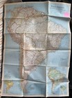  2   1942 Map North America   South America National Geographic Wwii Era