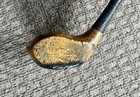 Antique Vintage Hickory Shafted Stripe Top Brassie J Andrews Bridge -of- Wer
